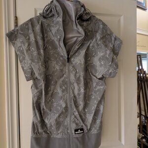 Stylish Adidas by Stella McCarney roomy zipper lightweight jacket